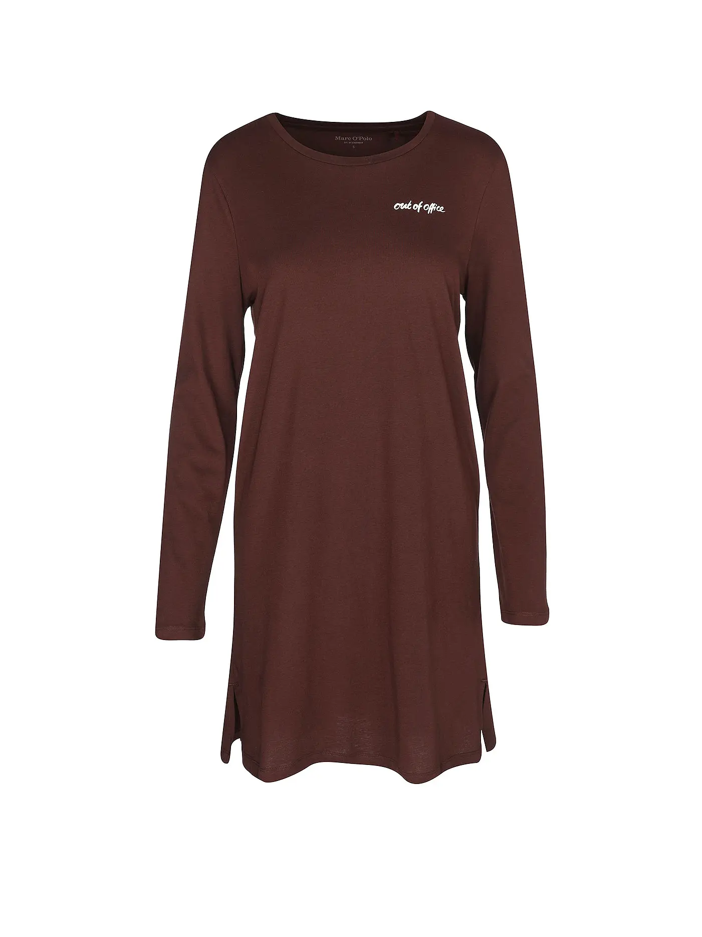 MARC O'POLO | Nachthemd - Sleepshirt | dunkelrot